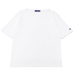 SAINT JAMES（セントジェームス）OUESSANT SHORT SLEEVE（ウエッソンショートスリーブ）/NEIGE（ホワイト）