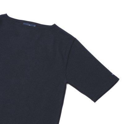 画像4: SAINT JAMES(セントジェームス)OUESSANT SHORT SLEEVE(ウエッソンショートスリーブ)"SOLID" / NAVY(ネイビー)