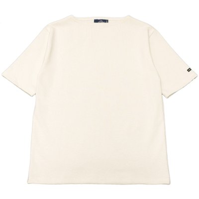 画像1: SAINT JAMES（セントジェームス）OUESSANT SHORT SLEEVE（ウエッソンショートスリーブ）/ECRU（キナリ）