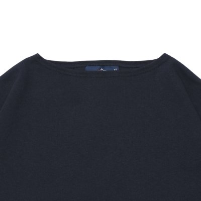 画像3: SAINT JAMES(セントジェームス)OUESSANT SHORT SLEEVE(ウエッソンショートスリーブ)"SOLID" / NAVY(ネイビー)