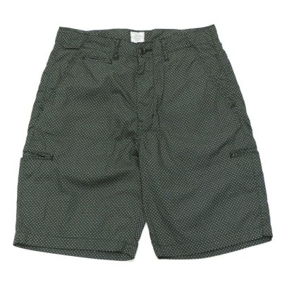 画像1: Post O'Alls（ポストオーバーオールズ）Citi-Cruz Chino Shorts（シティークルーズ・チノショーツ）Crest Print/Grey（グレー）