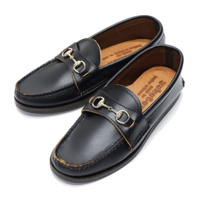 画像1: YUKETEN（ユケテン）Bit Loafer（ビットローファー）Camp Sole/Black（ブラック）