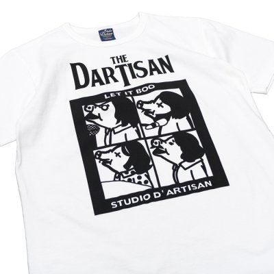 画像10: STUDIO D'ARTISAN（ステュディオ・ダ・ルチザン）USAコットンプリントＴシャツ/ White（ホワイト）・Black（ブラック）※Sサイズのみ