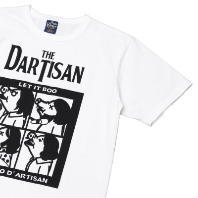 画像7: STUDIO D'ARTISAN（ステュディオ・ダ・ルチザン）USAコットンプリントＴシャツ/ White（ホワイト）・Black（ブラック）※Sサイズのみ