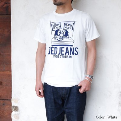 画像13: STUDIO D'ARTISAN（ステュディオ・ダ・ルチザン）USAコットンプリントＴシャツ/ White（ホワイト）・Yellow（イエロー）