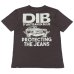 画像2: STUDIO D'ARTISAN（ステュディオ・ダ・ルチザン）USAコットンプリントＴシャツ / Black（ブラック） (2)