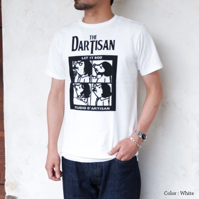 画像13: STUDIO D'ARTISAN（ステュディオ・ダ・ルチザン）USAコットンプリントＴシャツ/ White（ホワイト）・Black（ブラック）※Sサイズのみ