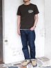画像13: STUDIO D'ARTISAN（ステュディオ・ダ・ルチザン）USAコットンプリントＴシャツ/ White（ホワイト）・Charcoal Black（チャコールブラック）