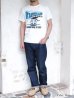 画像12: STUDIO D'ARTISAN（ステュディオ・ダ・ルチザン）USAコットンプリントＴシャツ/ White（ホワイト）・Yellow（イエロー）