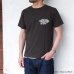 画像12: STUDIO D'ARTISAN（ステュディオ・ダ・ルチザン）USAコットンプリントＴシャツ/ White（ホワイト）・Charcoal Black（チャコールブラック）