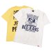 画像1: STUDIO D'ARTISAN（ステュディオ・ダ・ルチザン）USAコットンプリントＴシャツ/ White（ホワイト）・Yellow（イエロー） (1)