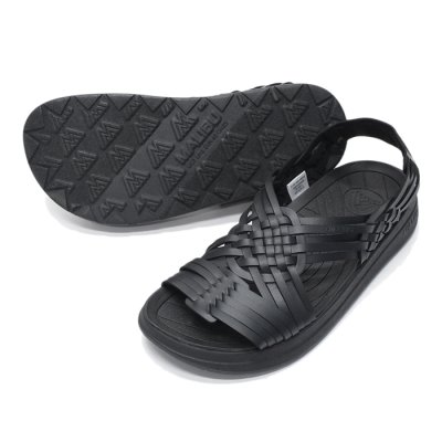 画像3: MALIBU SANDALS（マリブサンダルズ）CANYON（キャニオン）"VEGAN LEATHER" / Black×Black（ブラック×ブラック）