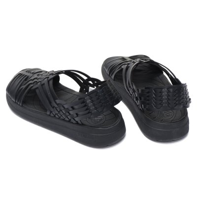 画像5: MALIBU SANDALS（マリブサンダルズ）CANYON（キャニオン）"VEGAN LEATHER" / Black×Black（ブラック×ブラック）