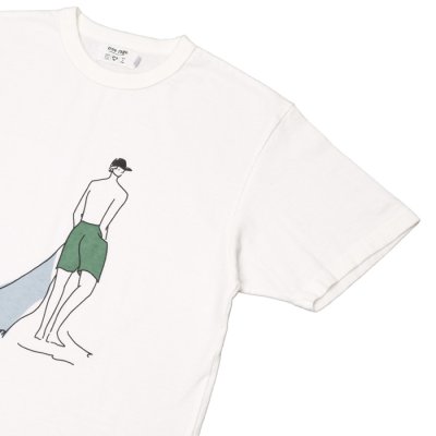 画像4: free rage（フリーレイジ）リサイクルコットンプリントTee / White（ホワイト）※Sサイズのみ