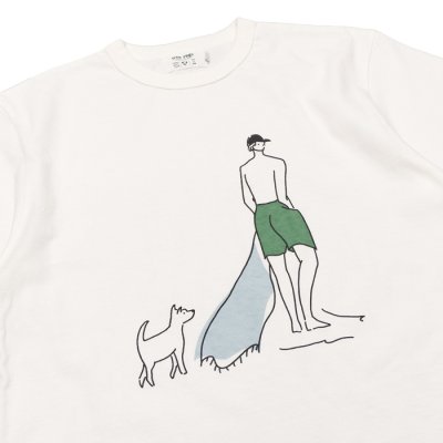 画像6: free rage（フリーレイジ）リサイクルコットンプリントTee / White（ホワイト）※Sサイズのみ