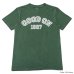 画像4: Good On（グッドオン）Logo Print Short Sleeve Crew Neck Tee（ロゴプリントショートスリーブクルーネックTシャツ）"GOOD ON 1997"/F.Red（F.レッド）・Dk.Green（ダークグリーン）