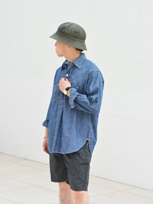 他の写真1: Post O'Alls（ポストオーバーオールズ）Citi-Cruz Chino Shorts（シティークルーズ・チノショーツ）Crest Print/Grey（グレー）