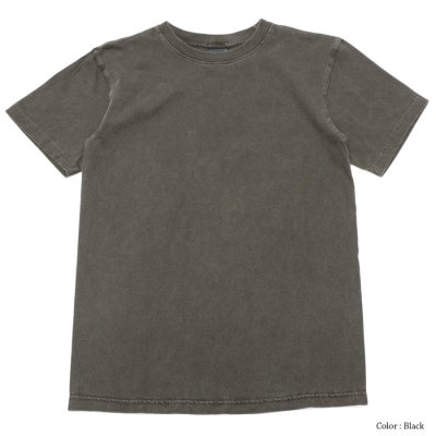 画像4: Good On（グッドオン）Short Sleeve Crew Neck Tee（ショートスリーブクルーネックTシャツ）"Pigment Dye" / Natural（ナチュラル）・Black（ブラック）