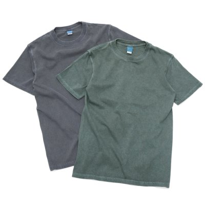 画像1: Good On（グッドオン）Short Sleeve Crew Neck Tee（ショートスリーブクルーネックTシャツ）"Pigment Dye"/Slate（スレート）・Navy（ネイビー）