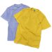 画像1: Good On（グッドオン）Short Sleeve Crew Neck Tee（ショートスリーブクルーネックTシャツ）"Pigment Dye"/Banana（バナナ）・Lt.Purple（ライトパープル） (1)