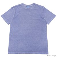 ＜30%OFF＞Good On（グッドオン）Short Sleeve Crew Neck Tee（ショートスリーブクルーネックTシャツ）"Pigment Dye" / Lt.Purple（ライトパープル）
