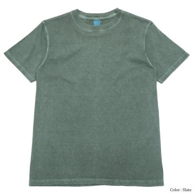 画像2: Good On（グッドオン）Short Sleeve Crew Neck Tee（ショートスリーブクルーネックTシャツ）"Pigment Dye"/Slate（スレート）・Navy（ネイビー）