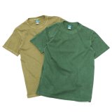 Good On（グッドオン）Short Sleeve Crew Neck Tee（ショートスリーブクルーネックTシャツ）"Pigment Dye"/Dk.Green（ダークグリーン）・Sage（セージ）