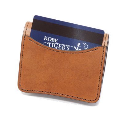 画像5: WILD SWANS（ワイルドスワンズ）PALM-V2（パームV2）コンパクトウォレット"フルグレインブライドル"/Dark Stain（ダークステイン）