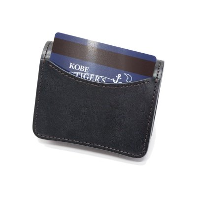 画像5: WILD SWANS（ワイルドスワンズ）PALM-V2（パームV2）コンパクトウォレット"フルグレインブライドル"/Black（ブラック）