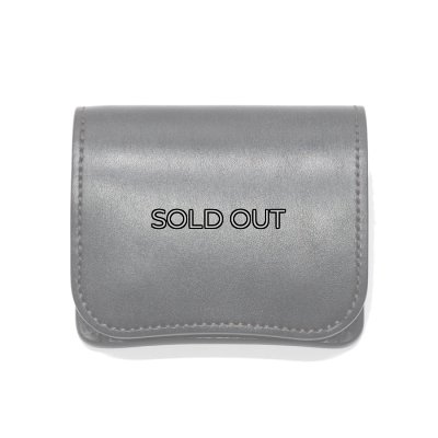 画像1: WILD SWANS（ワイルドスワンズ）PALM-V2（パームV2）コンパクトウォレット"フルグレインブライドル"/Black（ブラック）