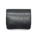 画像1: WILD SWANS（ワイルドスワンズ）PALM-V2（パームV2）コンパクトウォレット"フルグレインブライドル"/Black（ブラック） (1)
