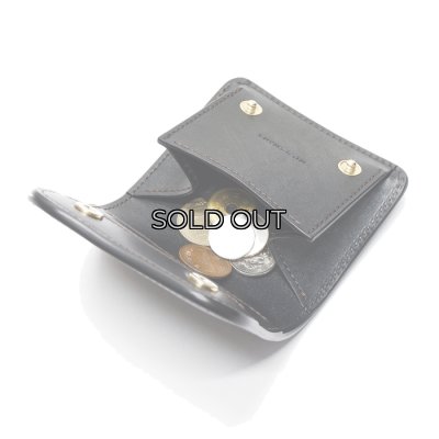 画像7: WILD SWANS（ワイルドスワンズ）PALM-V2（パームV2）コンパクトウォレット"フルグレインブライドル"/Black（ブラック）