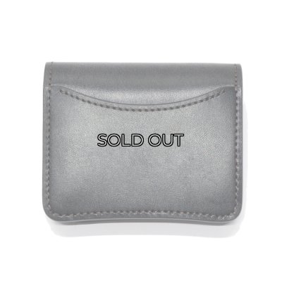 画像2: WILD SWANS（ワイルドスワンズ）PALM-V2（パームV2）コンパクトウォレット"フルグレインブライドル"/Black（ブラック）