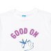 画像6: Good On（グッドオン）Logo Print Short Sleeve Crew Neck Tee（ロゴプリントショートスリーブクルーネックTシャツ）"GOOD COTTON"/White（ホワイト）・Dk.Green（ダークグリーン） (6)