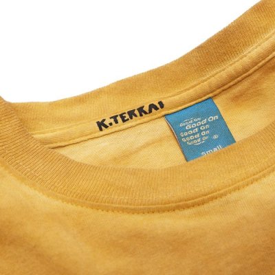 画像3: Good On（グッドオン）柿渋弁柄染め"GOOD"ショートスリーブTシャツ/ KONJIKI（コンジキ）