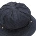 画像4: DECHO（デコー）STANDARD KOME HAT（スタンダードコメハット）COTTON LINEN DENIM/S.Indigo（S.インディゴ）