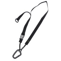 MIS（エムアイエス）TACTICAL KEY STRAP（タクティカルキーストラップ）/Black（ブラック）