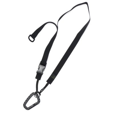 画像1: MIS（エムアイエス）TACTICAL KEY STRAP（タクティカルキーストラップ）/Black（ブラック）