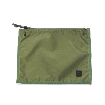 画像2: MIS（エムアイエス）2WAY POUCH（2WAYポーチ）420D PACK CLOTH NYLON/Olive（オリーブ）