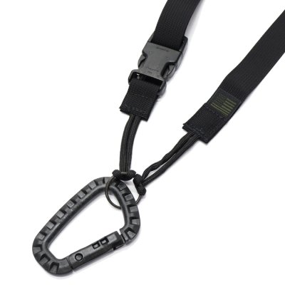 画像2: MIS（エムアイエス）TACTICAL KEY STRAP（タクティカルキーストラップ）/Black（ブラック）