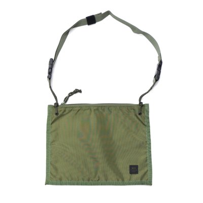 画像1: MIS（エムアイエス）2WAY POUCH（2WAYポーチ）420D PACK CLOTH NYLON/Olive（オリーブ）