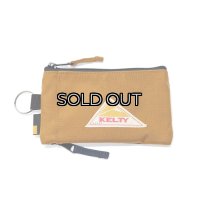 KELTY（ケルティ）FES POUCH3（フェスポーチ3）/Caramel×Navy（キャラメル×ネイビー）
