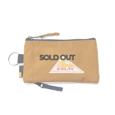 画像1: KELTY（ケルティ）FES POUCH3（フェスポーチ3）/Caramel×Navy（キャラメル×ネイビー）