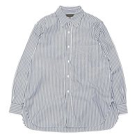 *A VONTADE（アボンタージ）Lax Regular Shirts（ラックスレギュラーシャツ）"Gas Boiled Broad" / Navy Stripe（ネイビーストライプ）