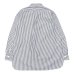 画像2: *A VONTADE（アボンタージ）Lax Regular Shirts（ラックスレギュラーシャツ）"Gas Boiled Broad" / Navy Stripe（ネイビーストライプ） (2)