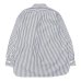 画像2: A VONTADE（アボンタージ）Lax Regular Shirts（ラックスレギュラーシャツ）Gas Boiled Broad/Navy Stripe（ネイビーストライプ） (2)