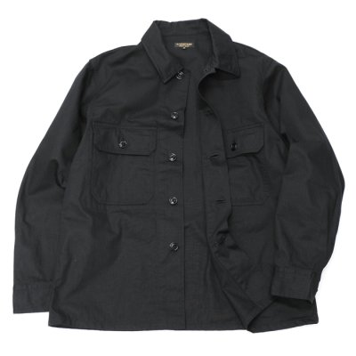 画像1: A VONTADE（アボンタージ）H.B.T.Utility Jacket（HBTユーティリティージャケット）Military Herringbone/Ink Black（インクブラック）