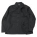 画像1: *A VONTADE（アボンタージ）H.B.T.Utility Jacket（HBTユーティリティージャケット）"Military Herringbone" / Ink Black（インクブラック） (1)