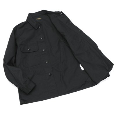 画像4: *A VONTADE(アボンタージ)H.B.T.Utility Jacket(HBTユーティリティージャケット)"Military Herringbone" / Ink Black(インクブラック)