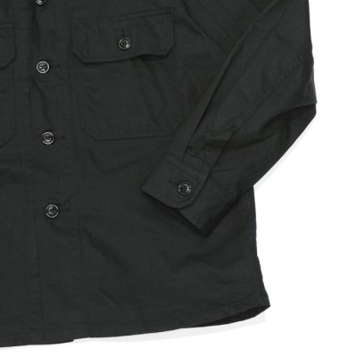 画像7: *A VONTADE(アボンタージ)H.B.T.Utility Jacket(HBTユーティリティージャケット)"Military Herringbone" / Ink Black(インクブラック)